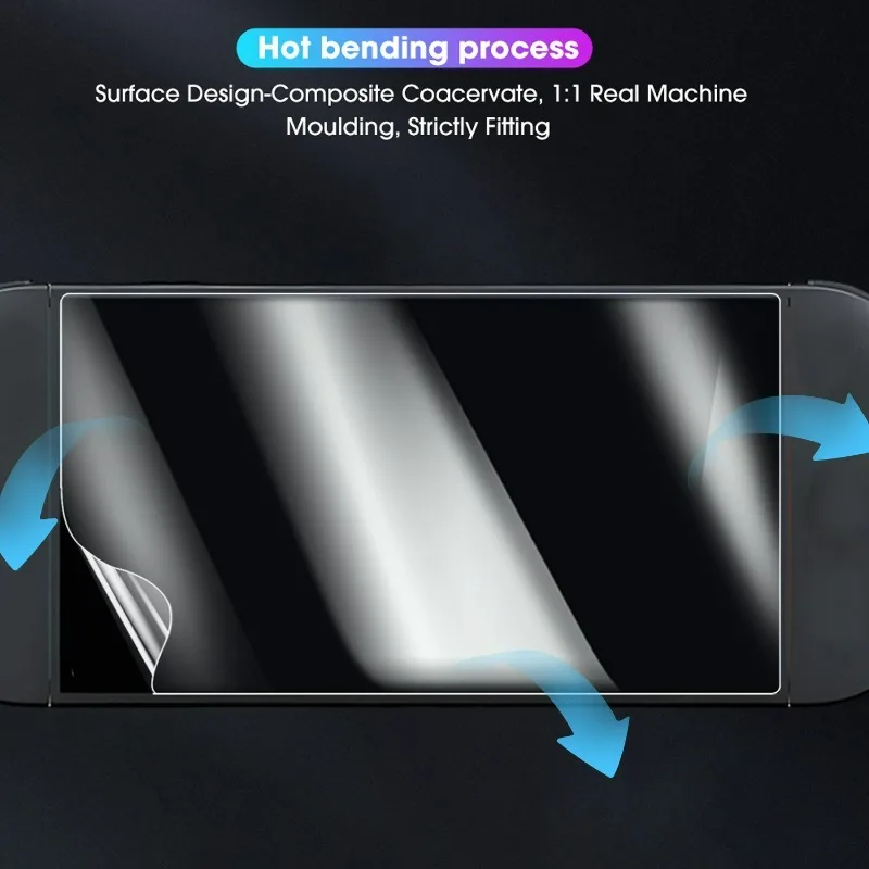 Premium Anti-Scratch PET Screen Protector Film for Gaming Consoles (1-5 Pack)