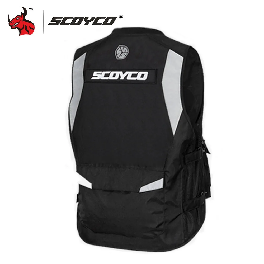 

Cycling Protective Motorcycle Jacket Abrasion-resistant Reflective Riding Vest Breathable Large Capacity Storage Vest