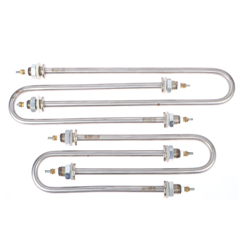 大好き 304ステンレス鋼uタイプ220V,電気ヒートパイプ,U字型加熱管,1kW 温水器・給湯器