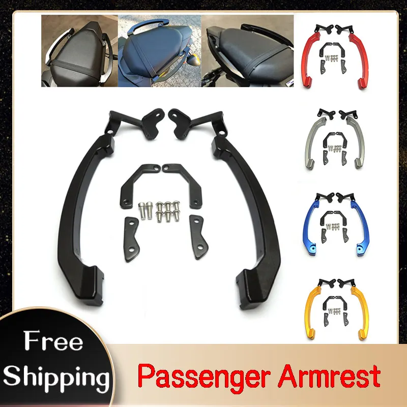 

Motorcycle Tail Rear Seat Passenger Armrest Bar Armrest Accessory for Yamaha MT 07 MT07 FZ FZ07 2014-2017 accesorios para moto