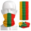 Lithuania Flag Bandanas Summer Outdoor Neck Gaiter Sun Protective Face Mask Cover Breathable Tube Cycling Scarf Hiking Headband 1