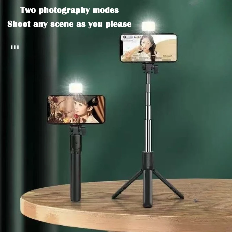 360 Degree Flexible Sports Camera Monopod Stand Mobile Phone Mini Selfie Stick Tripod Wireless Remote