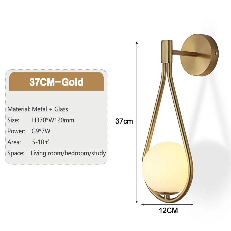 زجاج عاكس الضوء وحدة إضاءة LED جداريّة مصباح الجدا...
