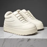Sneakers Men Autumn Winter Men’s High-Top Designer Shoes Hip Hop Platform Man Ankle Boots Comfy Lace-up Casual Botas Hombre 2