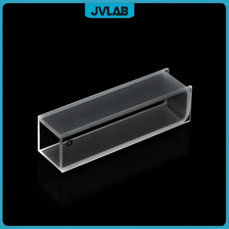 Quartz Cuvette Cell Quartz Cuvette Light Path 10mm Quartz Absorption Cell 3.5ml Liquid Sample Cell Spectrometer Molten Sintering Technology