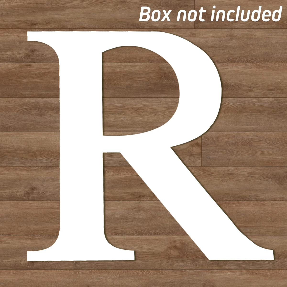 letter R no box