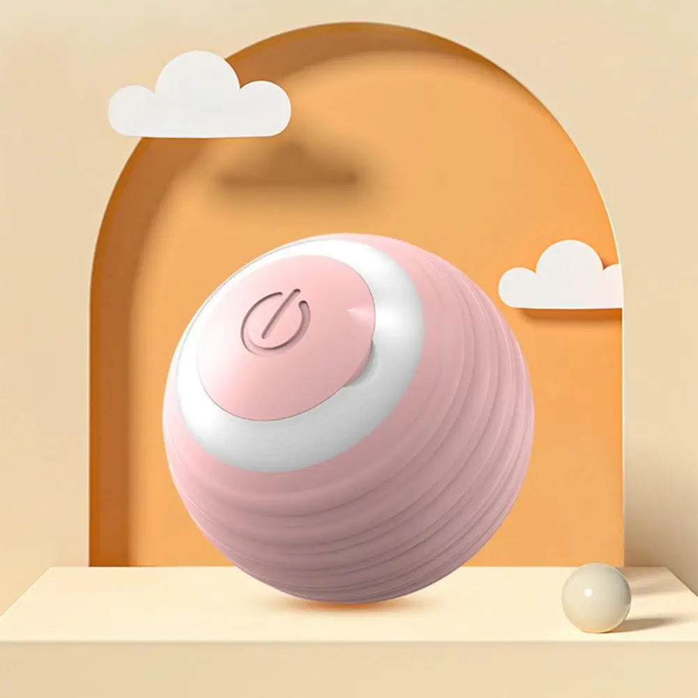 

Умные красочные Usb перезаряжаемые игрушечные шарики для кошек, интерактивные автоматические игрушки для котят с материалом без БФА