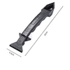 Metal squeegee squeegee squeegee glass squeegee blade cleaning angle residual rubber scraper beautiful sewing tool 5