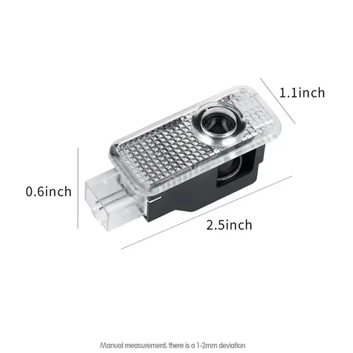 Led Car Door logo Welcome Light For Audi A4 B5 B6 B7 B8 B9 A1 A3 8V 8P 8L A6 C5 C6 C7 A5 A7 A8 Q3 Q5 Q7 TT S3 S6 Sline Quattro - Image 2