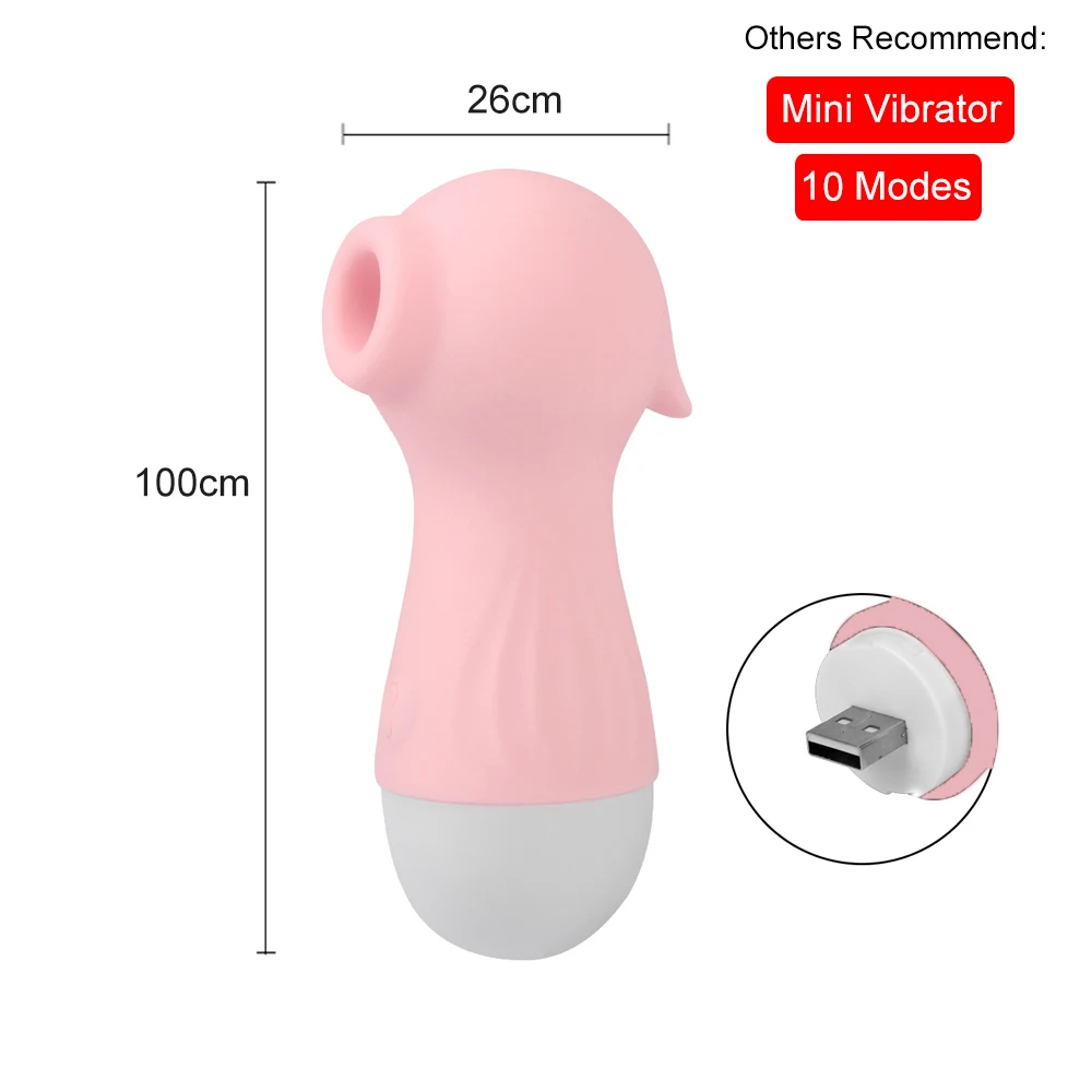 IN 1 2 Morsetti per capezzoli Vibratori succhiatori per donne Clitoride Sucker Ingrandimento del seno Giocattoli anali Masturbatore femminile_voghion.com