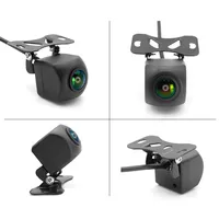 Caméra de recul HD CVBS AHD pour voiture, moniteur vidéo de stationnement, étanche, vision nocturne, objectif avec câble de 6 m pour autoradio MP5 2