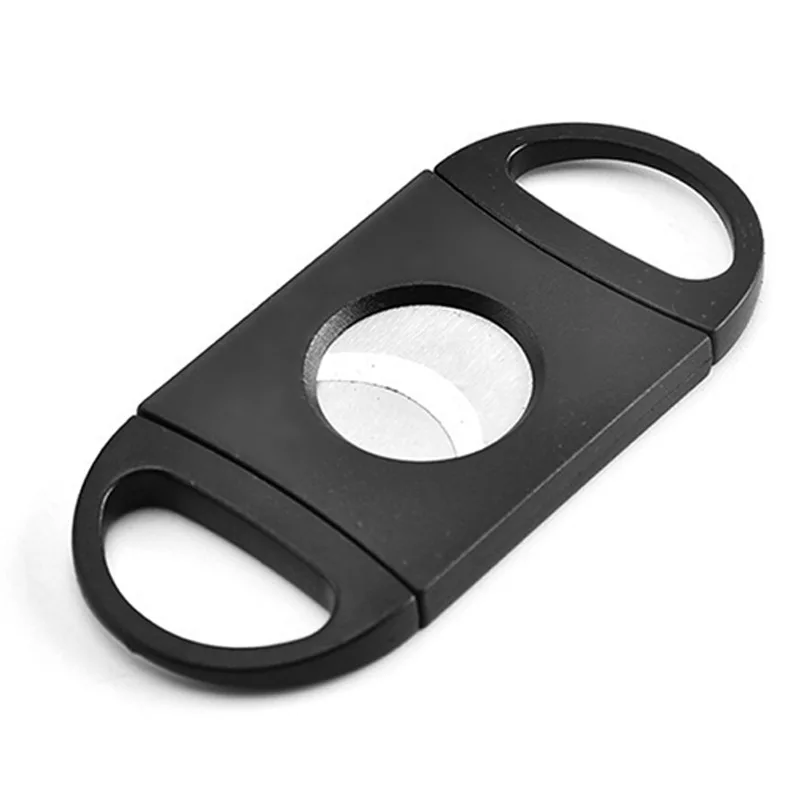 Cigar Cutter Stainless Steel COHIBA Cigar Cutter Metal Classic Guillotine Scissors Gift Puncher Cutting Knife Accessory