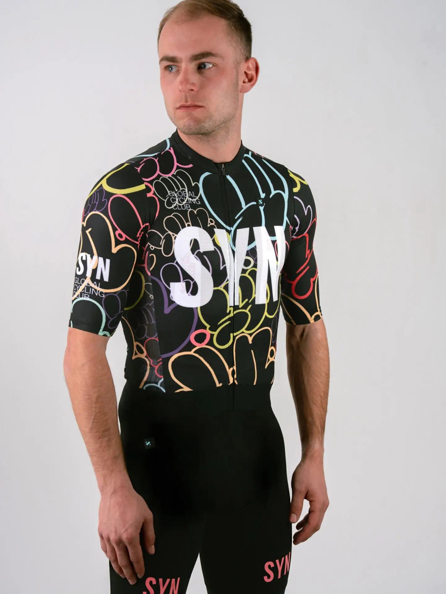 SYN summer Cycling Jersey MTB Road Bicycle Shirt High Quality Pro Team Short Sleeve Bike Clothes Maillot Ciclismo Hombre 3