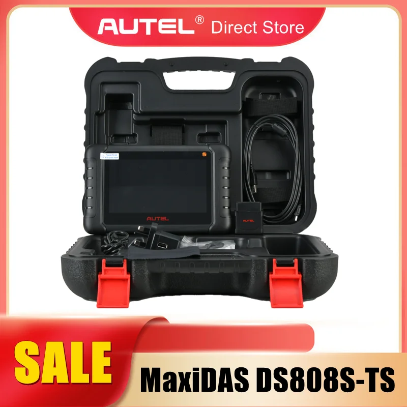 Автомобильный диагностический инструмент AUTEL maxides DS808S TS DS808S-TS с расширенным кодированием ECU и улучшенными TPMS услугами MP808S DS808TS