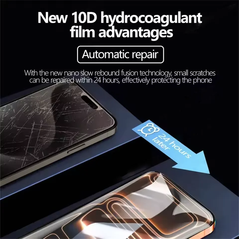 Premium Hydrogel Film Screen Protector - 4 Pack