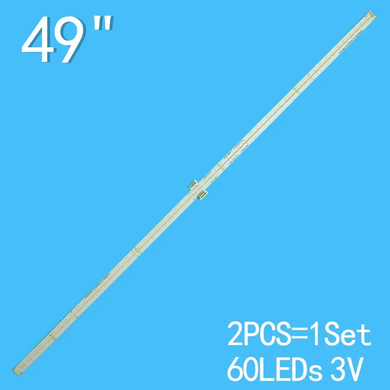 LED Backlight Lamp Strip 60lamps For 49P6 49P6F 49A860U 49T2F 49HR411S60A0 V1 49HR411S60B0 V1 4C-LB490-HR01J for tcl l32f1b l32p1a l32p2 d32a810 b32a739 l32f3301b 32hb5426 32d100 l32s4900s 32s301 32l2800 4c lb3206 hr01j 32hr330m06a8