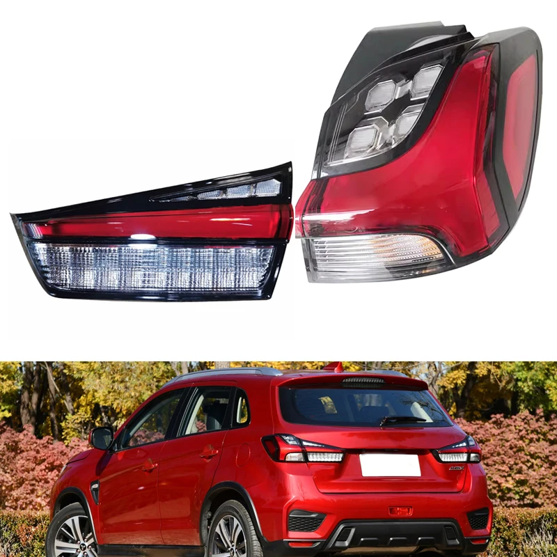 Auto Brake Rear Lights Warning Rear Turn Signal For Mitsubishi Outlander Sport Asx Rvr 2020 2021 Car Led Tail Lamp Assembly