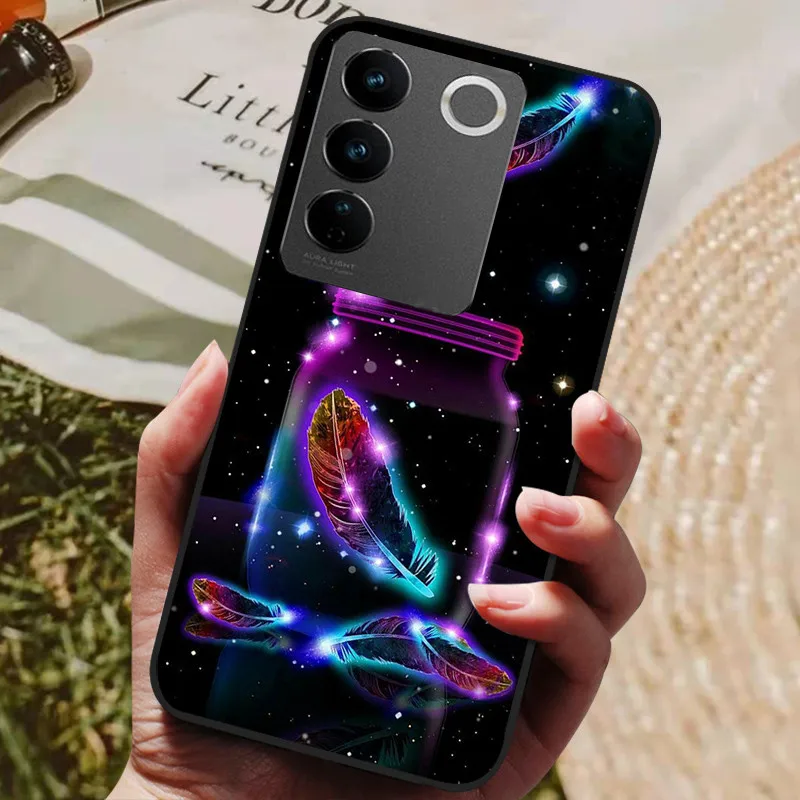 Sleek Black Silicone Phone Case - Durable TPU Protective Cover