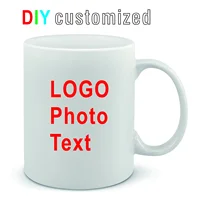 DIY Customized mugs 350ML 12oz Ceramic Mug Print Picture Photo LOGO Text Coffee Milk Cup Souvenir Tea Cups Dropshipping 1