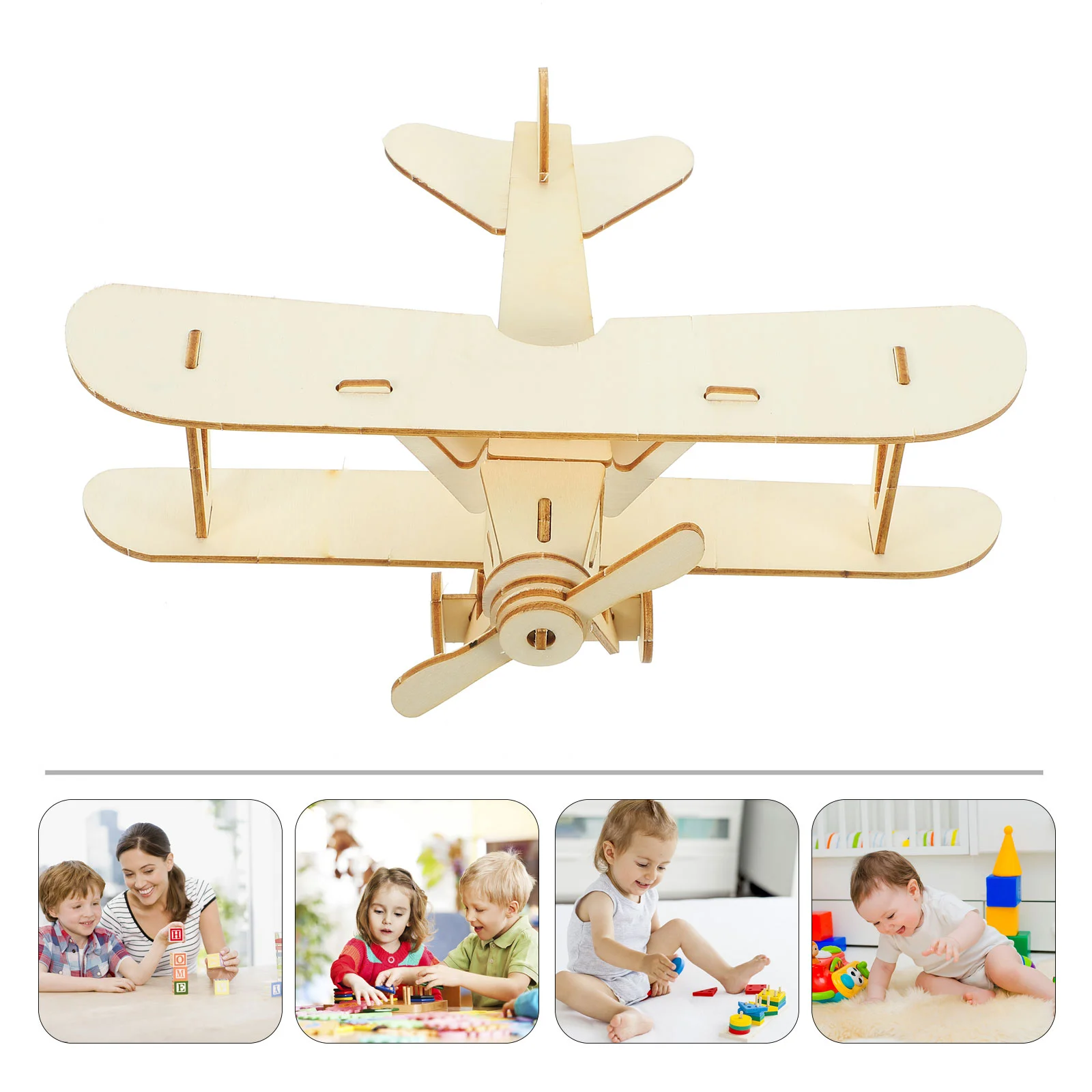 

DIY Wood Planes Model Airplane Wood Planes DIY Balsa Wood Airplane Puzzle Kits Handicraft Toy Plane Kids Painting Art Craft