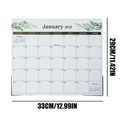 18 - Month Magnetic Fridge Calendar (Jan 2026 - Jun 2027) (B)