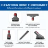 For V15 V11 V10 V7 V8 Vacuum Cleaner, Flexible Extension Hose Mattress Tool Stiff Brush Soft Bristle Attachment 5