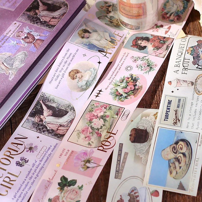 

1pcs/1lot Decorative Adhesive tapes Victoria Angel Masking Tapes DIY Scrapbooking Stickers 3M