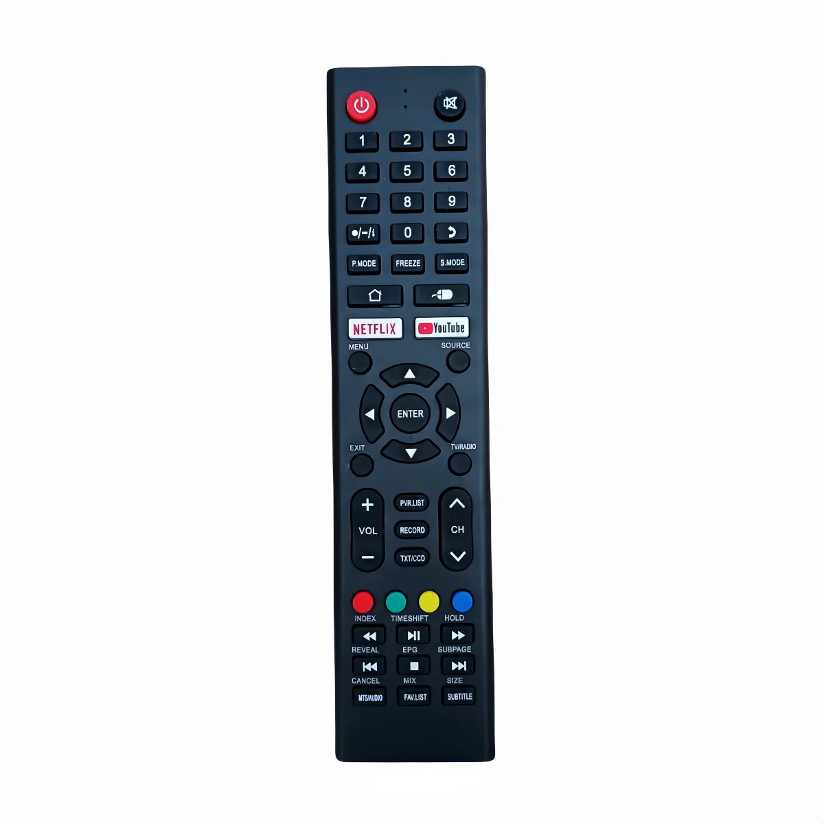 뮬러 TV 안드로이드 스마트 TV용 새 리모컨 *외관 버튼이 동일한 경우에만 호환 가능