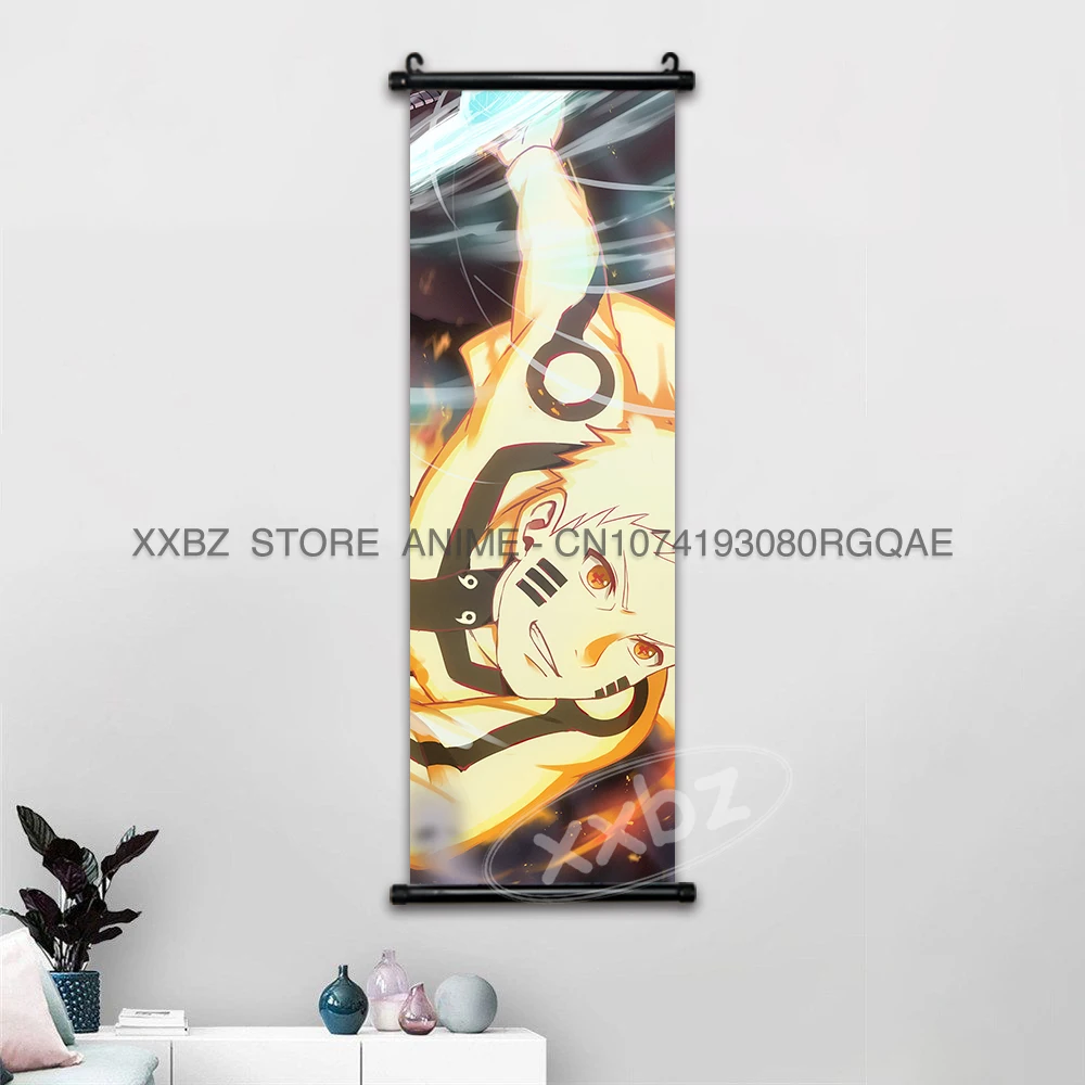 Vibrant Anime Canvas Wall Art Featuring Iconic Characters and Scenes