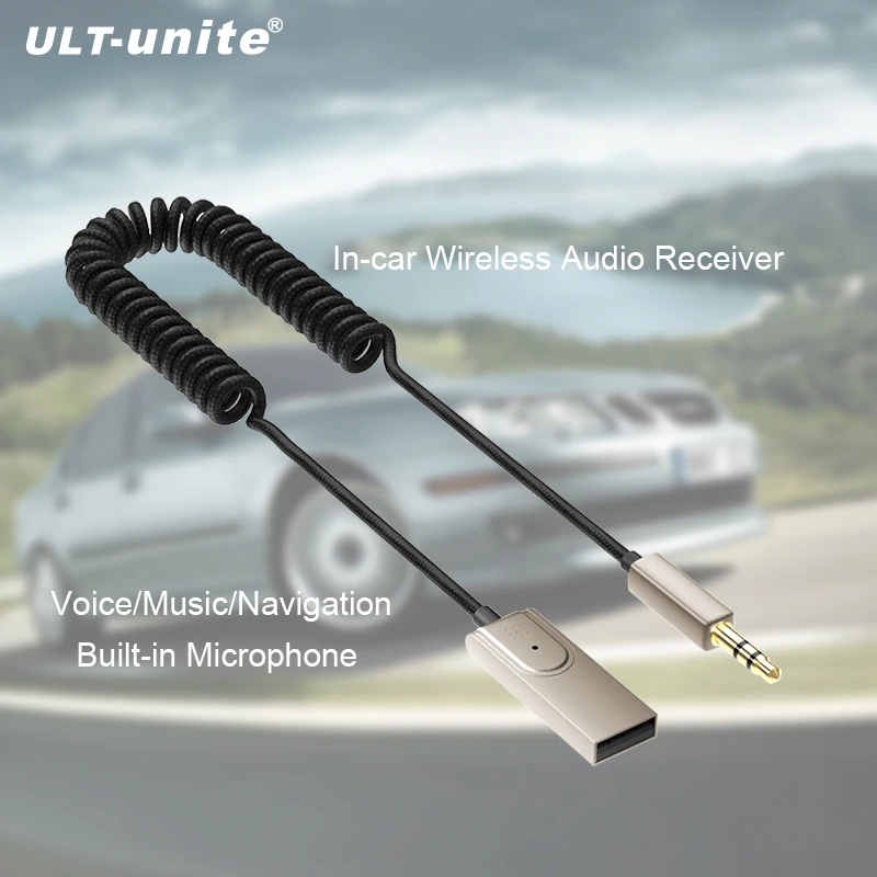 

USB wireless Aux Adapter USB 2.0 To 3.5mm Jack Audio Wireless Handsfree Kit For Car Stereo Receiver USB Transmitter