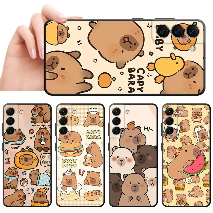 Cartoon Capybara Phone Case Cover