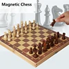 Classics Magnetic Chess with Foldable Board for Kids and Adults, Wooden Chess, Gift for Christmas, Birthday, New Year 1