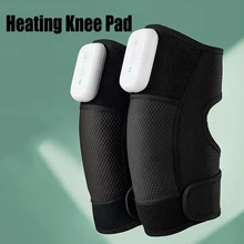 

Heating Knee Pad with Vibration Massage Knee Heating Pad for Arthritis Hot Knee Massager Support and Relieve Muscle Pain Unisex