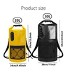 Outdoor Swimming Backpack Waterproof Reflect Beach Dry Bag Sports Floating Rafting Surfing Boating Pack Mesh Roll Top Travel Bag 5