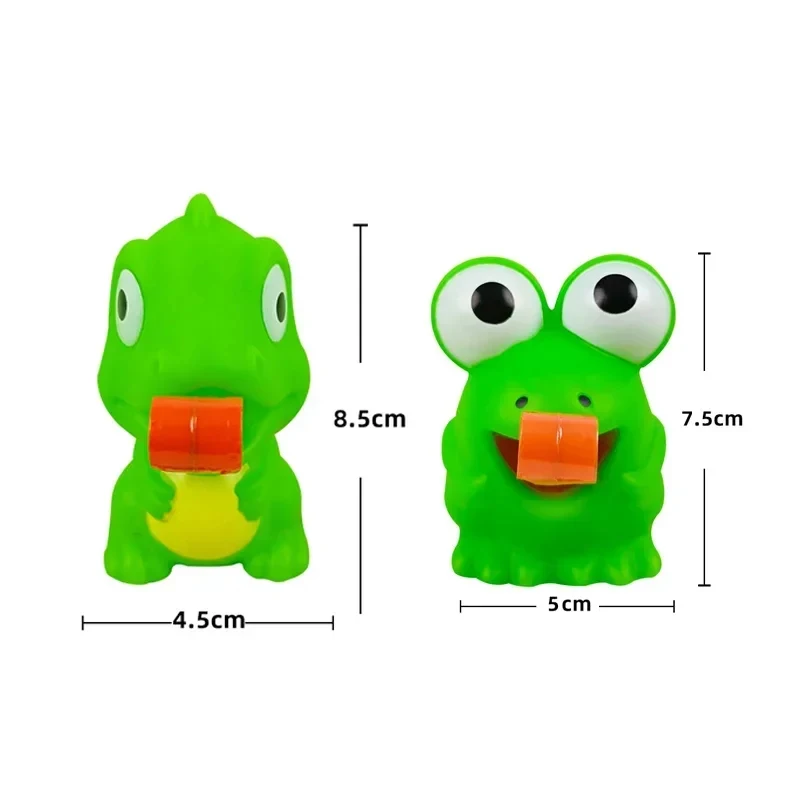 Pinch Frog Dinosaur Sticking Tongue Out Toys Sensory Stress Relief Fidget Toys Cat School Gifts for Kids Children