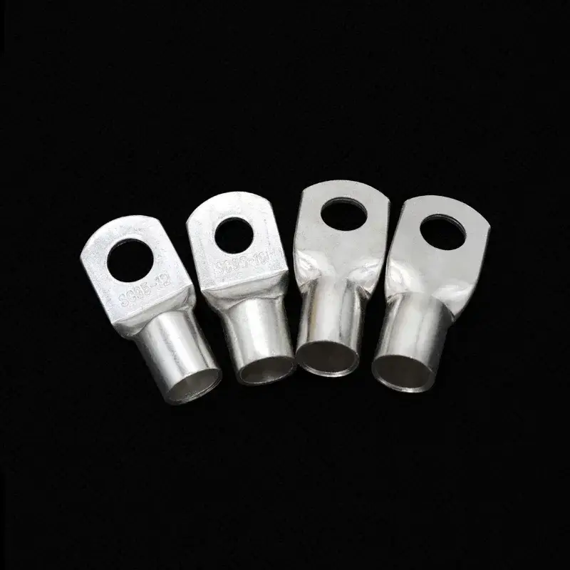SC Type Wire Nose Terminal SC6 SC10 SC16 SC25 SC35 Bare Copper Battery Block Lugs Hole ID6/8/10/12mm Crimp Wire Connector - Image 3