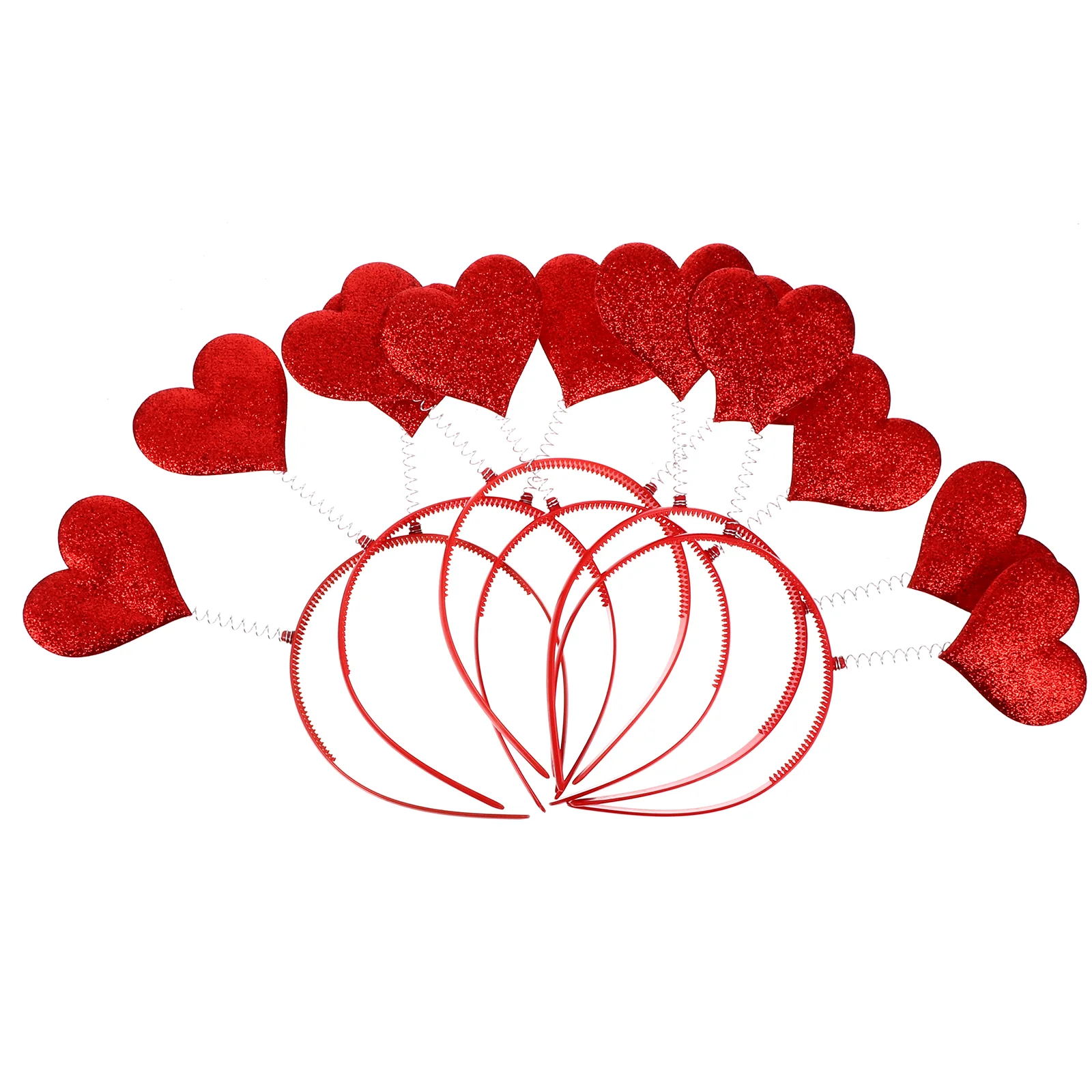 

Love- Shaped Costume Accessories Red Heart Headband Heart Headband Weeding Heart Headband Bulk Heart Hair Clasps for Girls