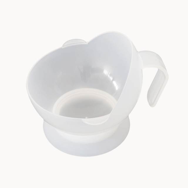 Spill Proof Scoop Bowl Food Auxiliary Tableware with Suction Base Scoop Plates for Disabled with Special Needs Adults