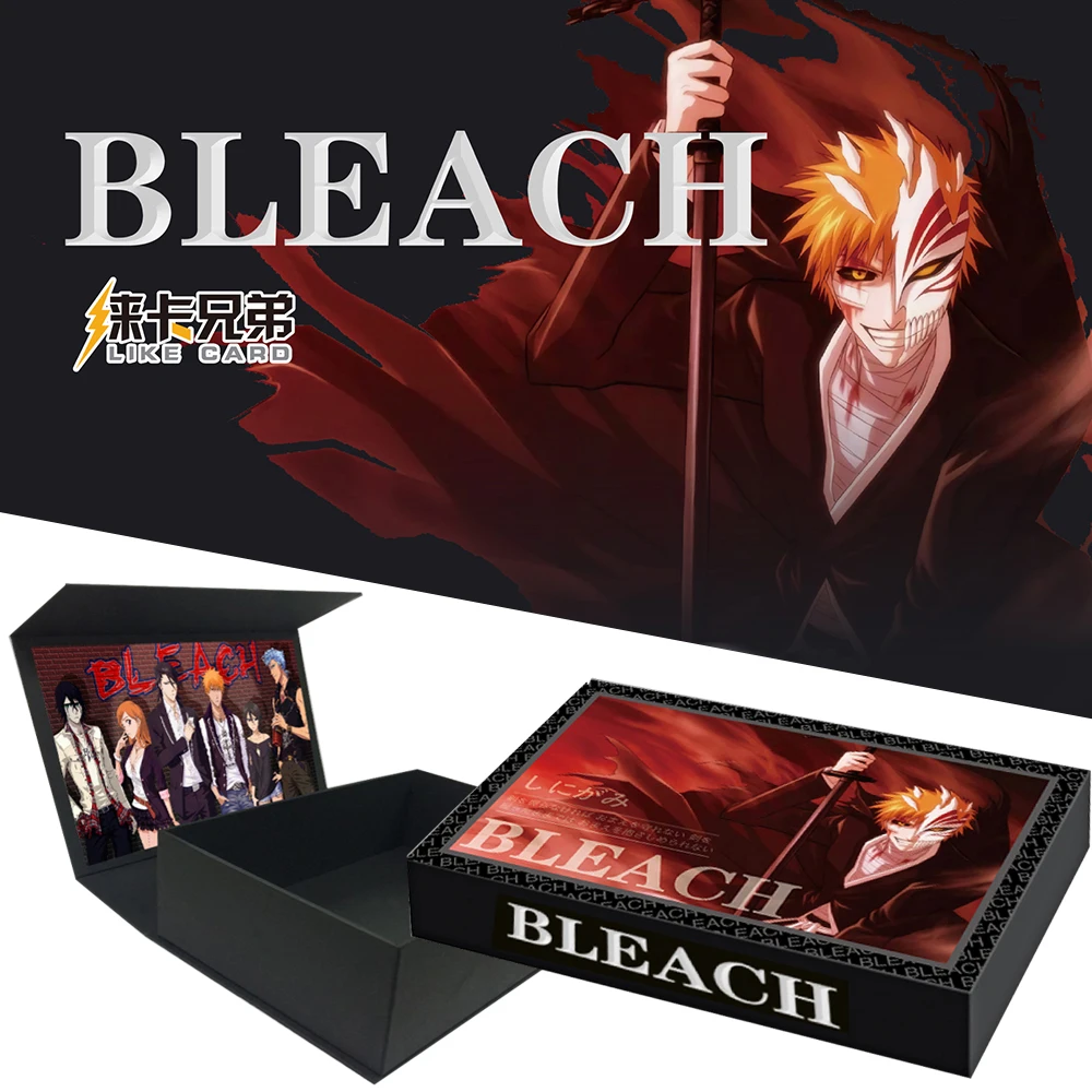 Personagens Anime Bleach Card, TCG Card Games, Cosplay Jogo de Tabuleiro,  Coleção Cartões, Brinquedos Presente, Original