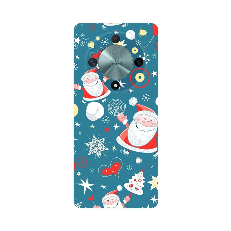 Silicone Wolf Painted Soft TPU Back Case Cover