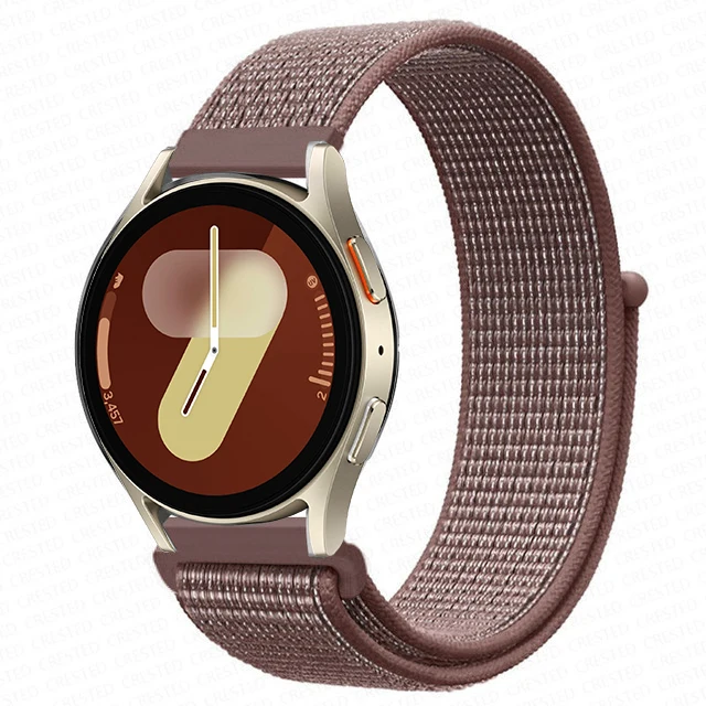 Versatile Nylon Loop Bracelet for Smartwatches - 22mm/20mm Band