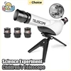 Children's Telescope for Kids 20-40X with Tabletop Tripod Science Experiment Moon Viewing Puzzle Teach Astronomy Beginners Toys 1