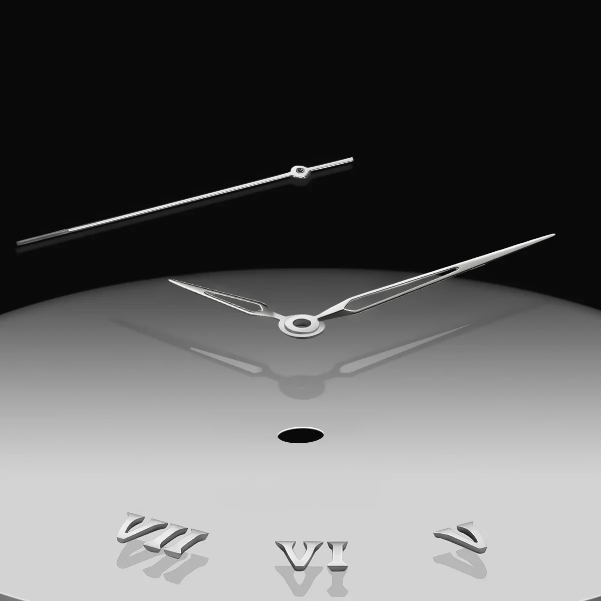 High-Quality Hollow Out Watch Hands Three-Piece Set - No Luminous