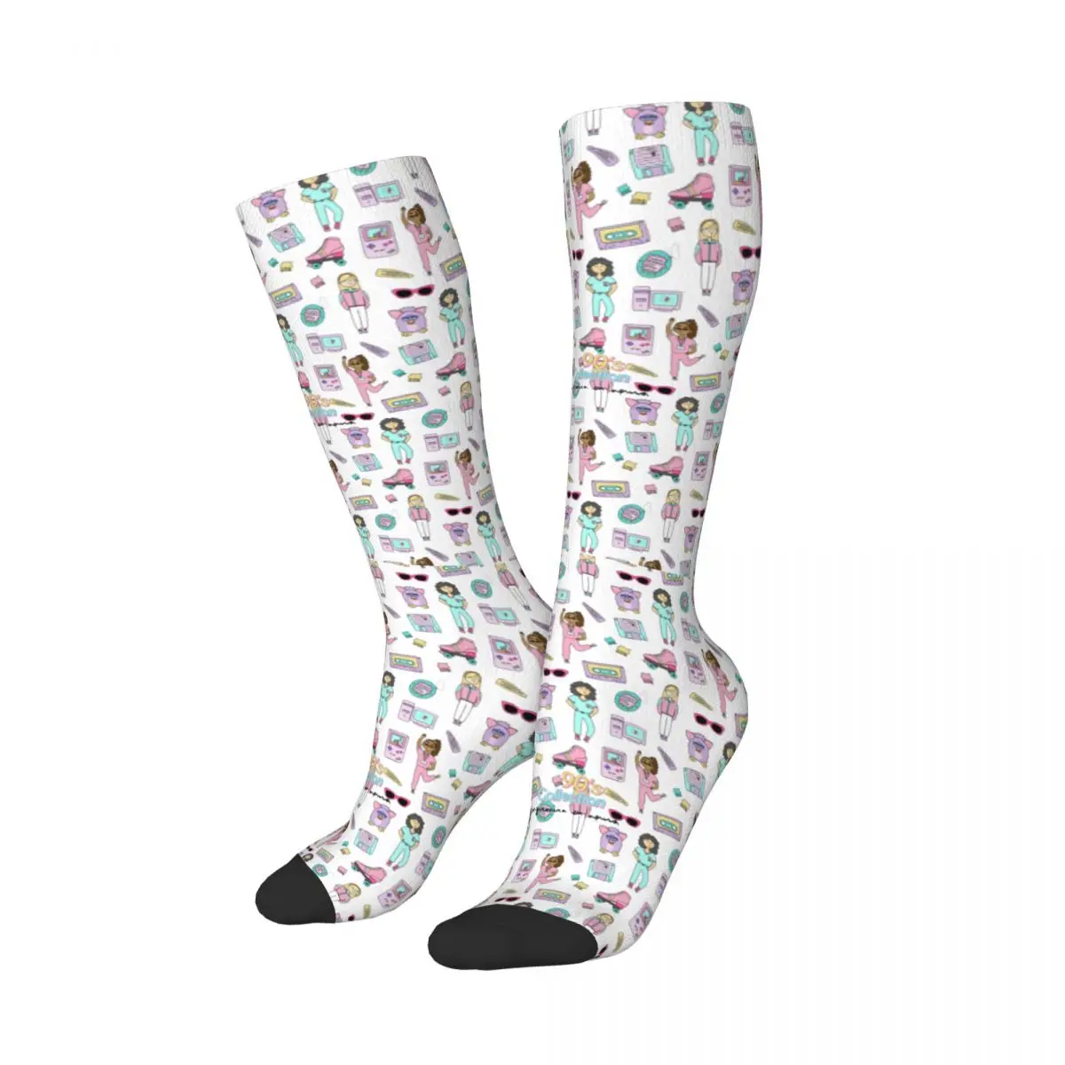 

Enfermera En Apuros Nurse Merch Long Socks Cozy Winter Socks Stockings Warm for Unisex