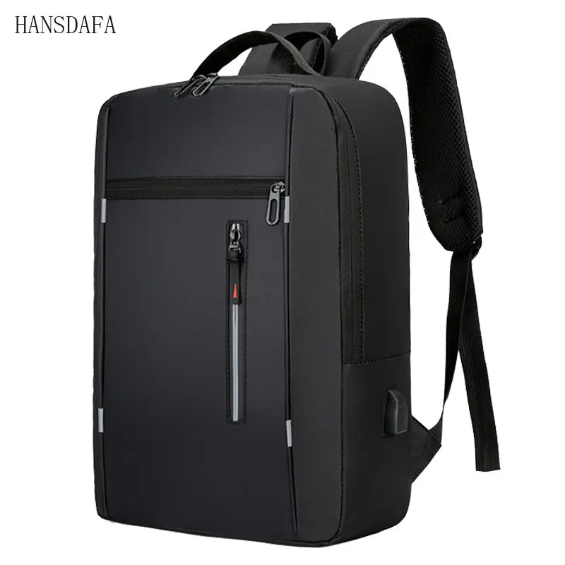 Waterproof Business Backpack Men USB School Backpacks 15.6 Inch Laptop Backpack Large Capacity