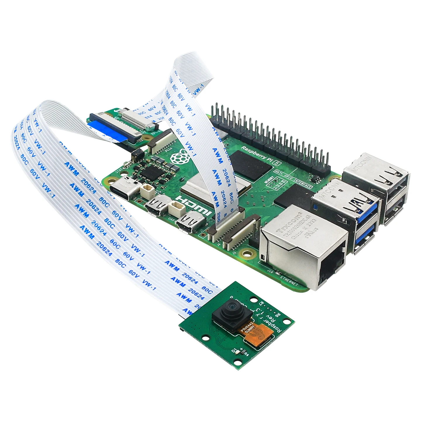 CSI DSI Converter for Raspberry Pi 5 DSI Display CSI Camera Interface 22 Pin to