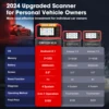 LAUNCH CRP123i V2.0 ABS SRS Transmission Engine Scan Tool OBD 2 Reader Throttle/Oil Reset/SAS reset Lifetime Free WiFi Update 2