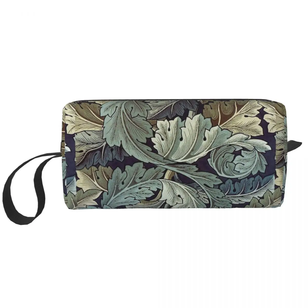 

Acanthus By William Morris Makeup Bags Floral Vintage Women Cosmetic Bag Trend Waterproof Pouch for Purse Storage