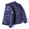 Nobis 2025 New Brand Autumn Winter Light Down Jacket Men's Fashion Hooded Ultra-thin Lightweight Youth Slim Coat Down Jackets 3