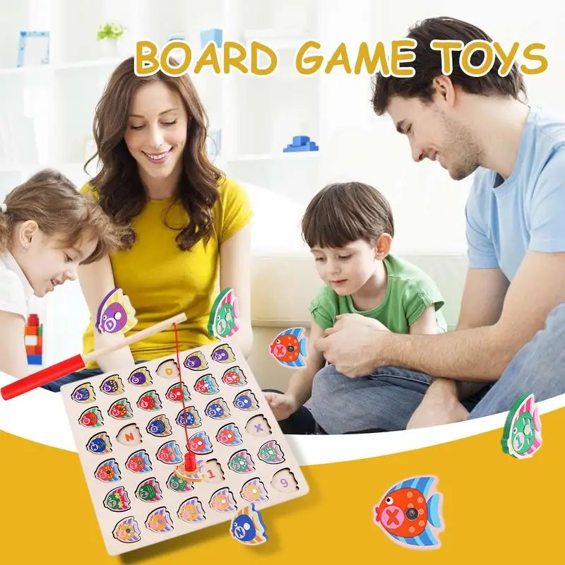 Рисунок 2 - Деревянные рыболовные игрушки Монтессори